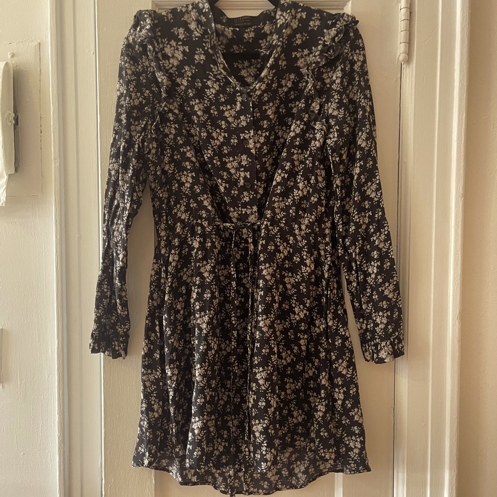 All Saints Floral Mini Dress